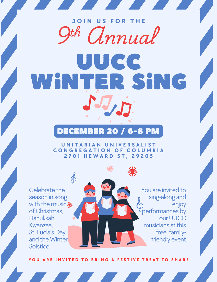 9th Annual UUCC Winter Sing!